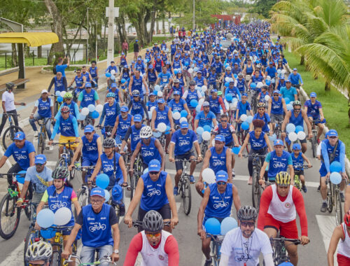 Pedalada Azul Reúne Dois Mil Ciclistas E Incentiva Atividades Saudáveis Na Prevenção Do Diabetes